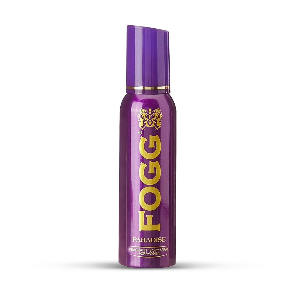 Fogg Paradise No Gas Deodorant for Women, Long-Lasting Perfume Body Spray 120Ml