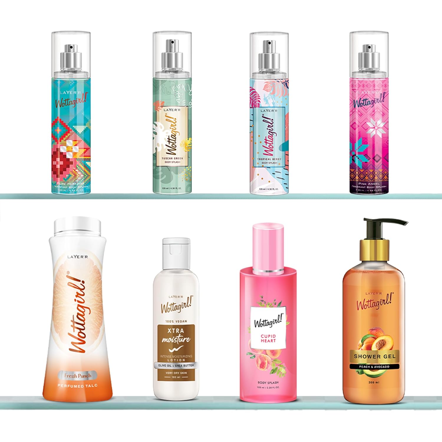 Layer'r Wottagirl Pure Paradise Body Splash- 135ml
